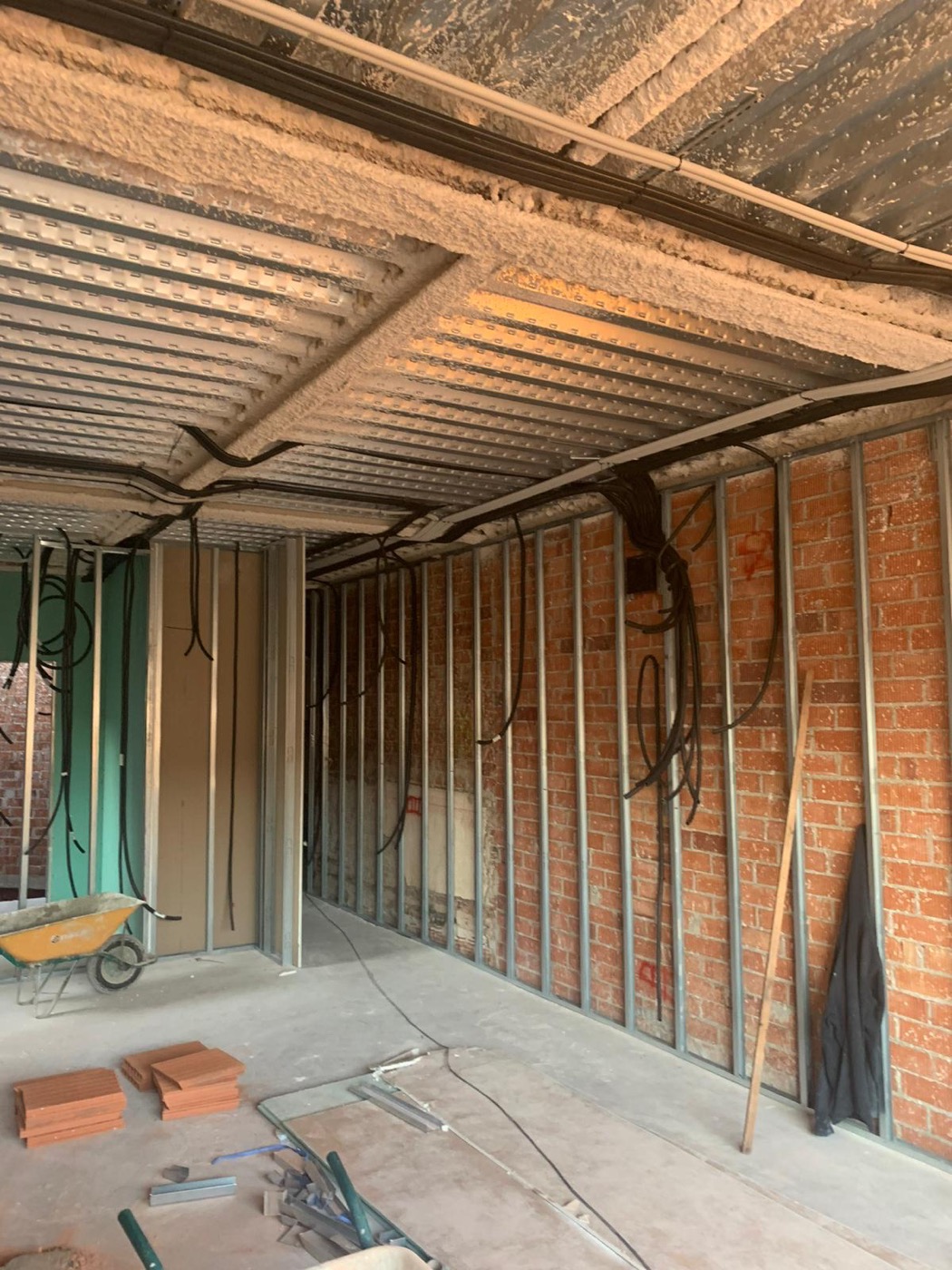 Construcción en obra