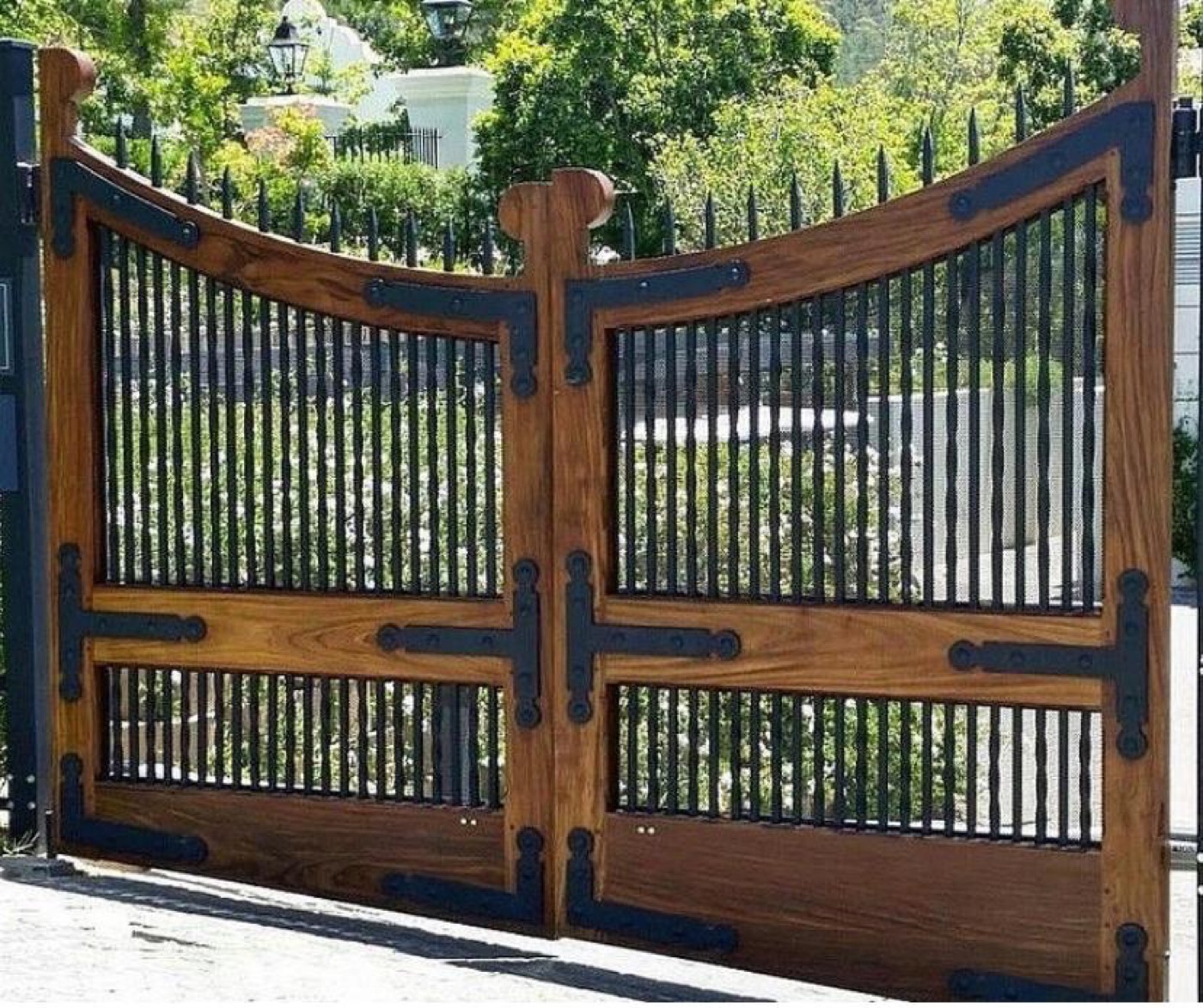 Puerta de madera a medida