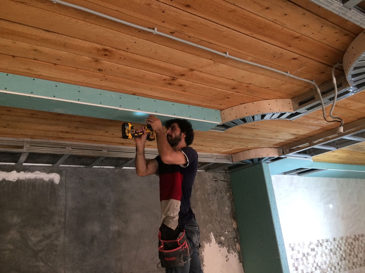 Trabajo de mantenimiento en obra